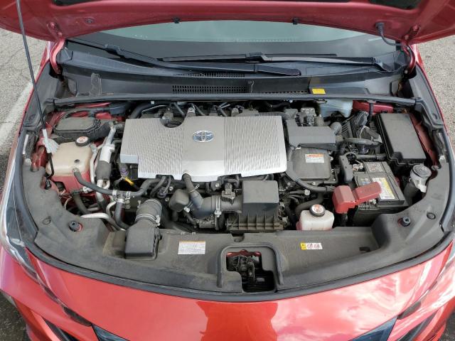 JTDKARFP0H3028812 - 2017 TOYOTA PRIUS PRIM წითელი ფოტო 11