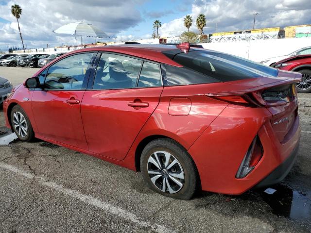 JTDKARFP0H3028812 - 2017 TOYOTA PRIUS PRIM RED photo 2