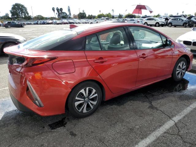 JTDKARFP0H3028812 - 2017 TOYOTA PRIUS PRIM წითელი ფოტო 3
