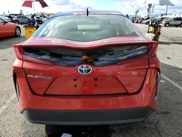 JTDKARFP0H3028812 - 2017 TOYOTA PRIUS PRIM წითელი ფოტო 6