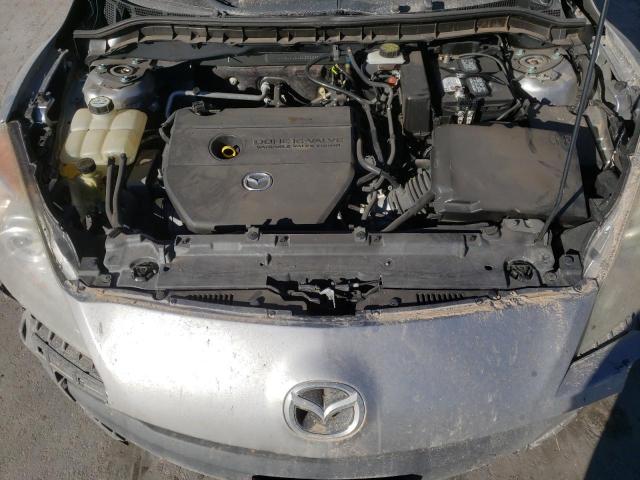 JM1BL1UG4C1555366 - 2012 MAZDA 3 I GRAY photo 11