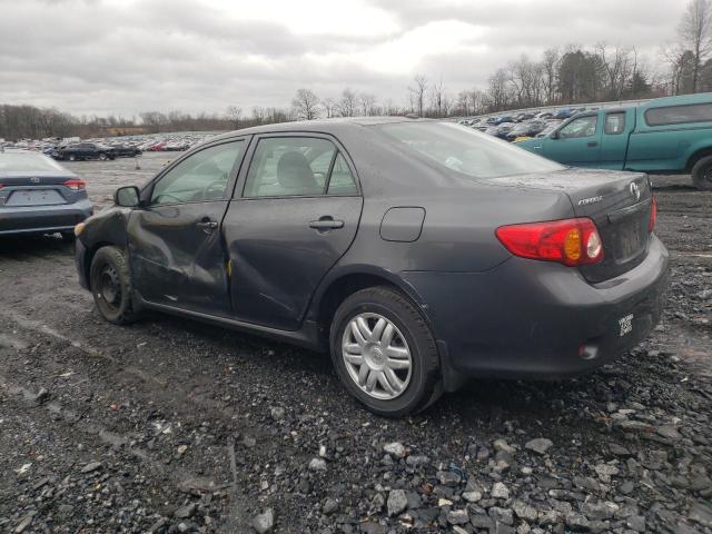1NXBU4EE8AZ355884 - 2010 TOYOTA COROLLA BASE GRAY photo 2