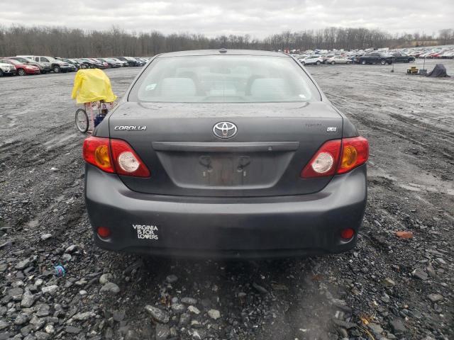 1NXBU4EE8AZ355884 - 2010 TOYOTA COROLLA BASE GRAY photo 6
