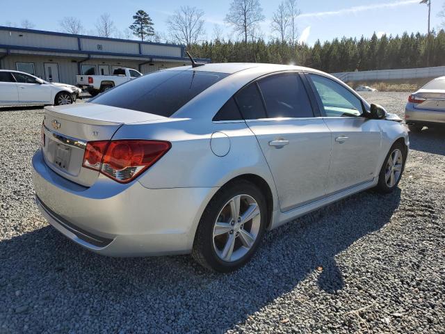 1G1PG5SC5C7386563 - 2012 CHEVROLET CRUZE LT SILVER photo 3