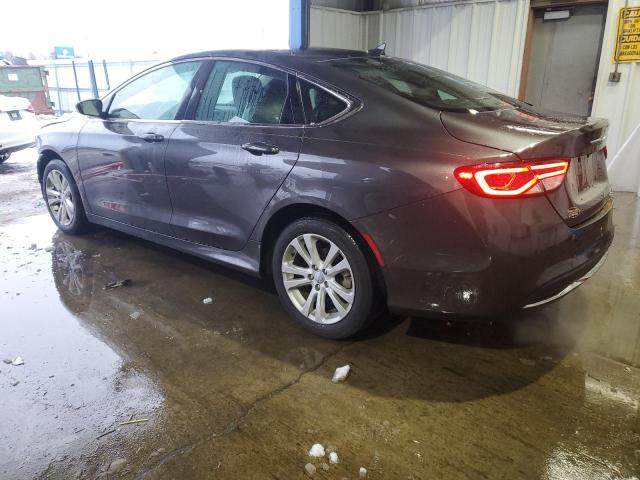 1C3CCCABXGN179834 - 2016 CHRYSLER 200 LIMITED GRAY photo 2