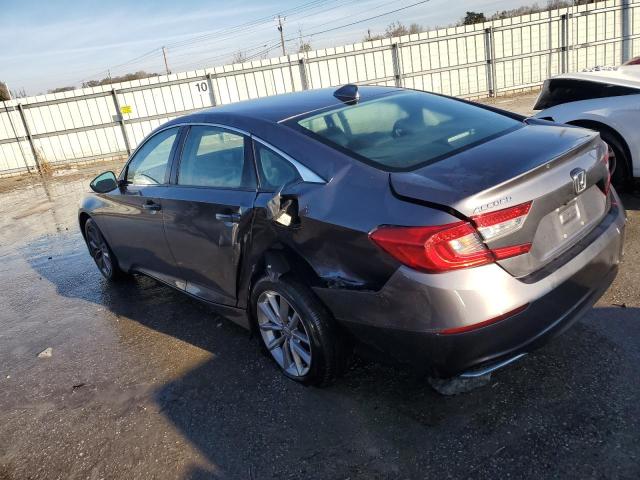 1HGCV1F19MA090609 - 2021 HONDA ACCORD LX GRAY photo 2