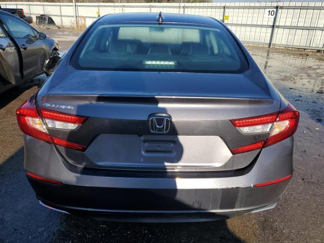 1HGCV1F19MA090609 - 2021 HONDA ACCORD LX GRAY photo 6