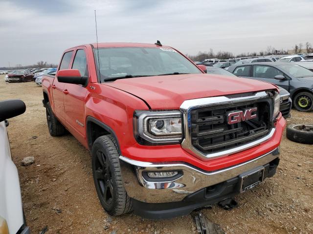 3GTU2MEC1HG405796 - 2017 GMC SIERRA K1500 SLE RED photo 4