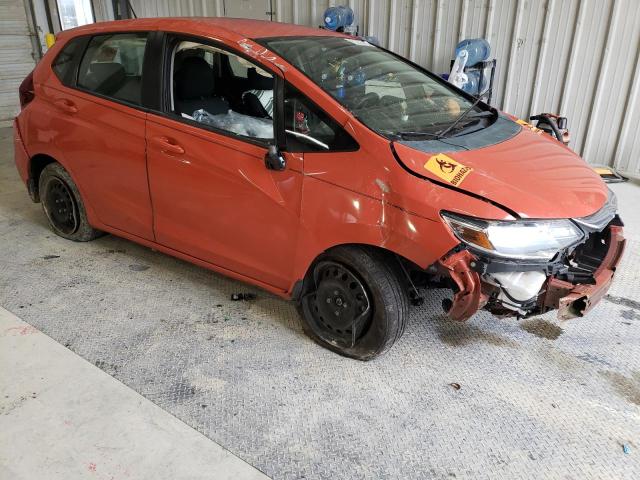 3HGGK5H45JM730922 - 2018 HONDA FIT LX ORANGE photo 4