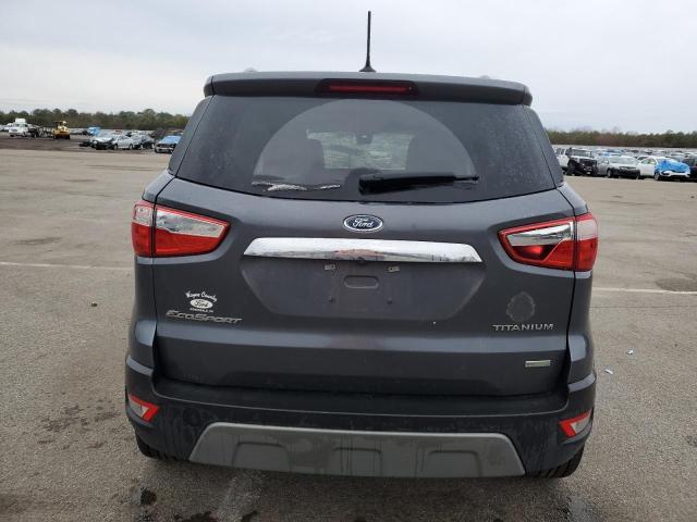 MAJ3S2KE2LC352002 - 2020 FORD ECOSPORT TITANIUM GRAY photo 6