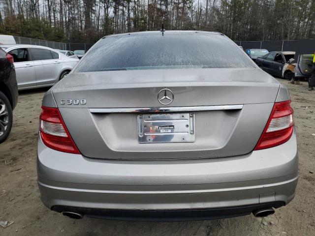 WDDGF54X59R076328 - 2009 MERCEDES-BENZ C 300 SILVER photo 6