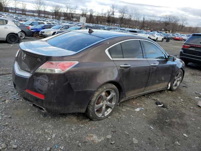 19UUA9F53AA009312 - 2010 ACURA TL MAROON photo 3