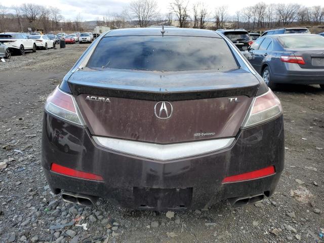 19UUA9F53AA009312 - 2010 ACURA TL MAROON photo 6