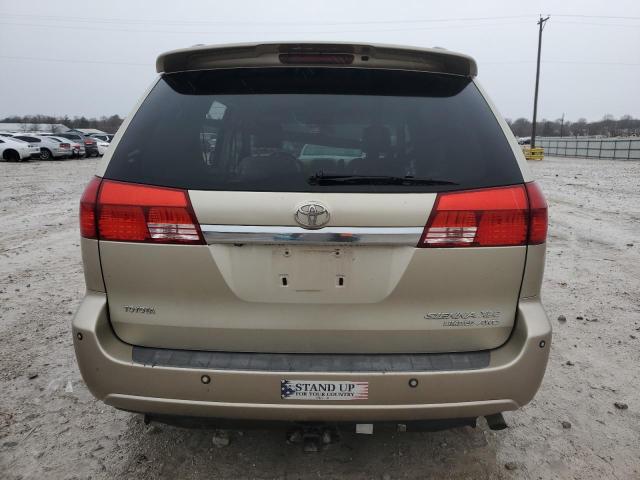 5TDBA22C05S046392 - 2005 TOYOTA SIENNA XLE BEIGE photo 6