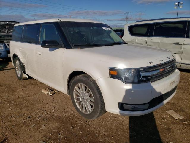 2FMGK5C85EBD41368 - 2014 FORD FLEX SEL WHITE photo 4