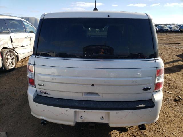 2FMGK5C85EBD41368 - 2014 FORD FLEX SEL WHITE photo 6