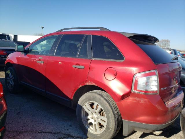 2FMDK36C17BA55429 - 2007 FORD EDGE SE RED photo 2