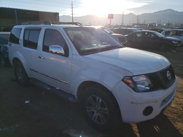 5N1AR18BX8C638655 - 2008 NISSAN PATHFINDER S WHITE photo 4