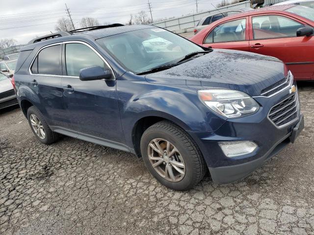 2GNALCEK4G1186445 - 2016 CHEVROLET EQUINOX LT BLUE photo 4