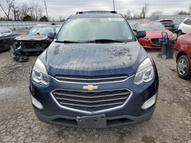 2GNALCEK4G1186445 - 2016 CHEVROLET EQUINOX LT BLUE photo 5