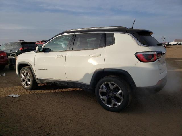 3C4NJDCB1JT222848 - 2018 JEEP COMPASS LIMITED WHITE photo 2