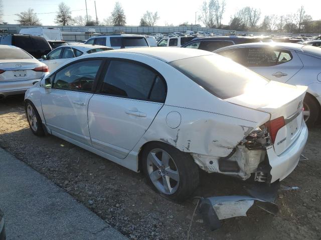 19XFA1F68AE077958 - 2010 HONDA CIVIC LX-S WHITE photo 2