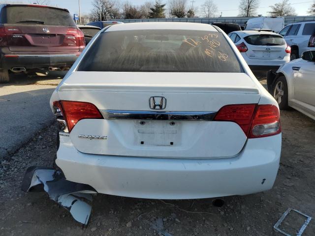 19XFA1F68AE077958 - 2010 HONDA CIVIC LX-S أبيض صورة 6