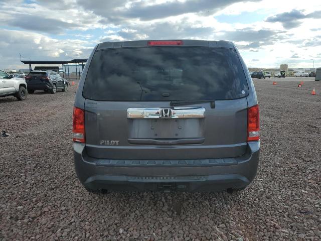 5FNYF3H28EB005030 - 2014 HONDA PILOT LX CHARCOAL photo 6