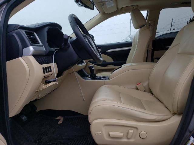 5TDJKRFH1FS115826 - 2015 TOYOTA HIGHLANDER XLE 石墨色 照片 7