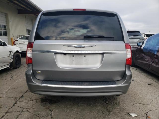 2C4RC1BG5ER256128 - 2014 CHRYSLER TOWN & COU TOURING SILVER photo 6