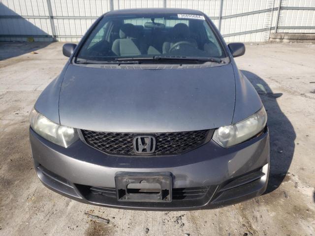 2HGFG1B62AH505985 - 2010 HONDA CIVIC LX GRAY photo 5