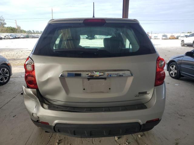 2GNALAEK2E6332815 - 2014 CHEVROLET EQUINOX LS SILVER photo 6