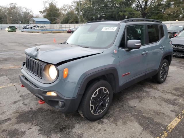 ZACCJBCB9HPE46107 - 2017 JEEP RENEGADE TRAILHAWK BLUE photo 1