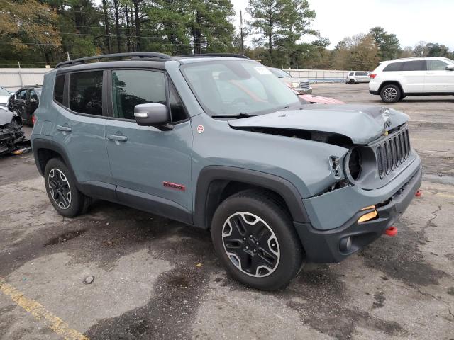 ZACCJBCB9HPE46107 - 2017 JEEP RENEGADE TRAILHAWK BLUE photo 4