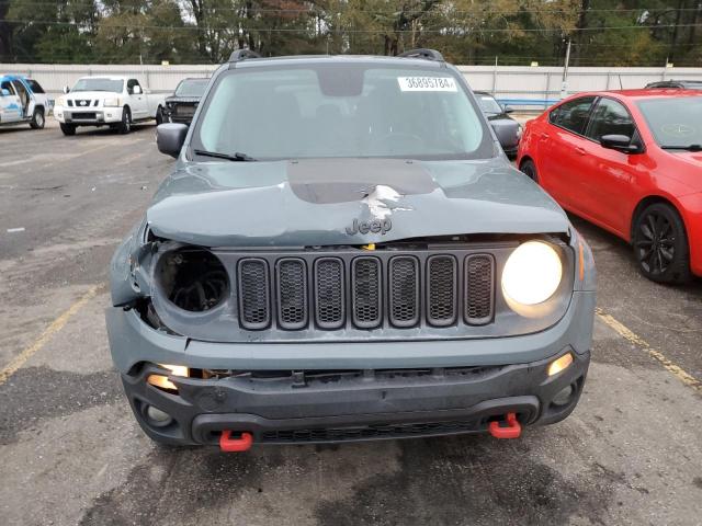 ZACCJBCB9HPE46107 - 2017 JEEP RENEGADE TRAILHAWK BLUE photo 5