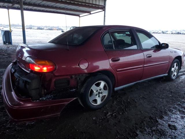 1G1ND52F95M201879 - 2005 CHEVROLET CLASSIC MAROON photo 3