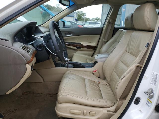 5KBCP36849B001529 - 2009 HONDA ACCORD EXL WHITE photo 7