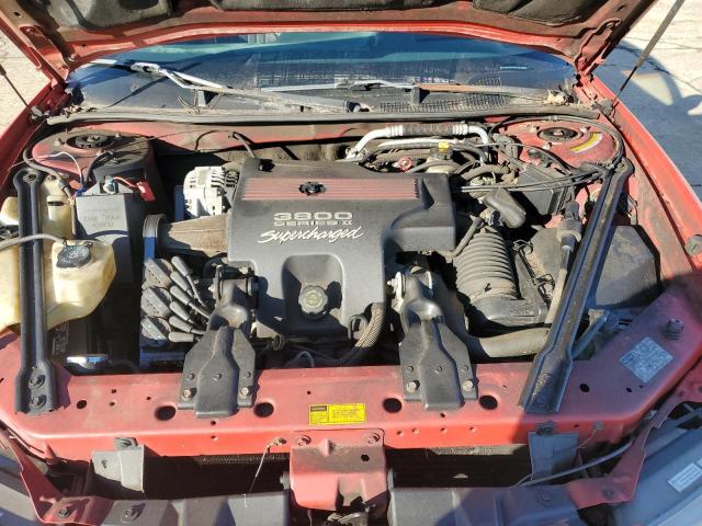 1G2WP1211VF282434 - 1997 PONTIAC GRAND PRIX GTP RED photo 11