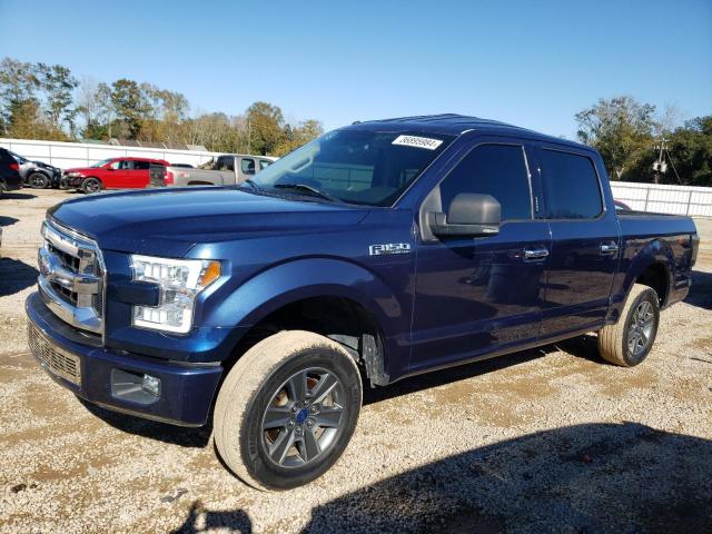 1FTEW1EF4FKD01178 - 2015 FORD F150 SUPERCREW BLUE photo 1