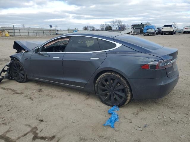 5YJSA1E28JF261868 - 2018 TESLA MODEL S CHARCOAL photo 2