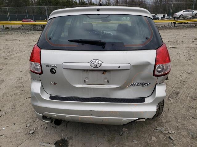 2T1KR32E54C165871 - 2004 TOYOTA COROLLA MA XR SILVER photo 6