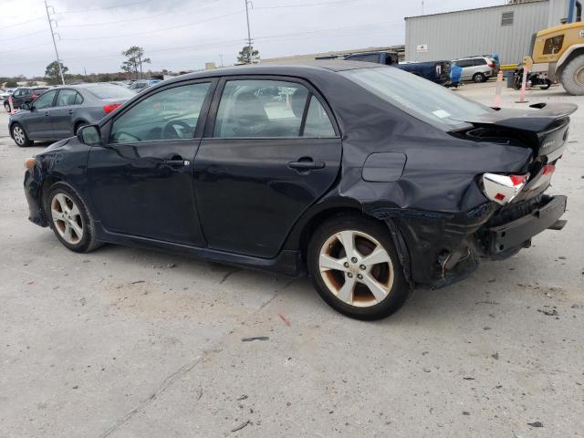 2T1BU4EE9BC698769 - 2011 TOYOTA COROLLA BASE Noir photo 2
