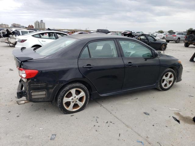 2T1BU4EE9BC698769 - 2011 TOYOTA COROLLA BASE Noir photo 3