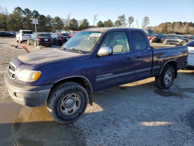 5TBRT34111S181927 - 2001 TOYOTA TUNDRA ACCESS CAB BLUE photo 1