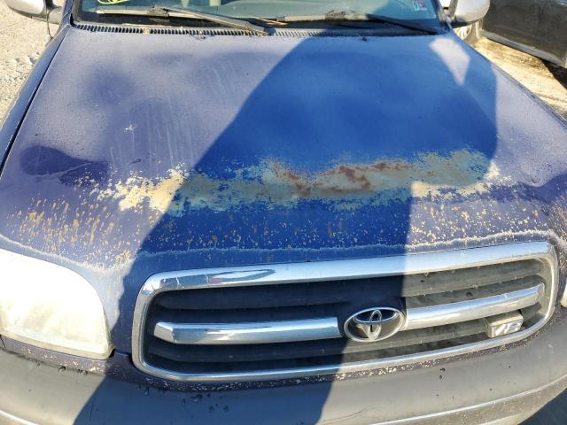 5TBRT34111S181927 - 2001 TOYOTA TUNDRA ACCESS CAB ლურჯი ფოტო 11