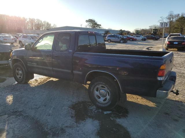 5TBRT34111S181927 - 2001 TOYOTA TUNDRA ACCESS CAB ლურჯი ფოტო 2