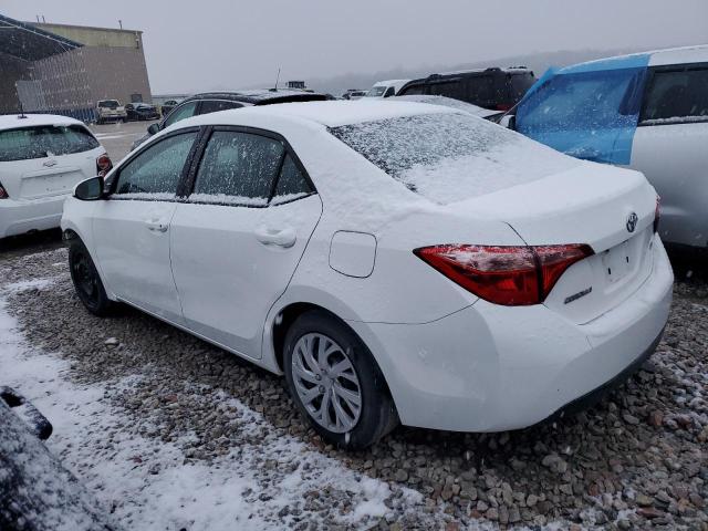 5YFBURHE5KP927490 - 2019 TOYOTA COROLLA L WHITE photo 2