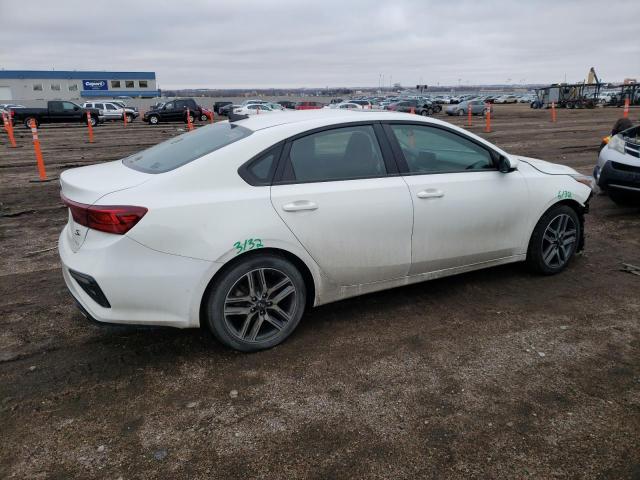 3KPF34AD0KE023749 - 2019 KIA FORTE GT LINE WHITE photo 3