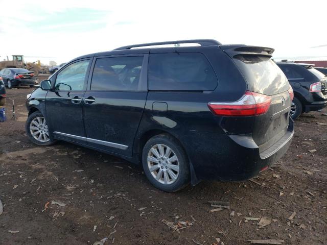 5TDDK3DC7GS139065 - 2016 TOYOTA SIENNA XLE BLACK photo 2