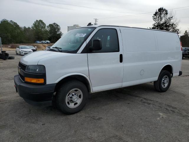 1GCWGAFP8M1309649 - 2021 CHEVROLET EXPRESS G2 WHITE photo 1